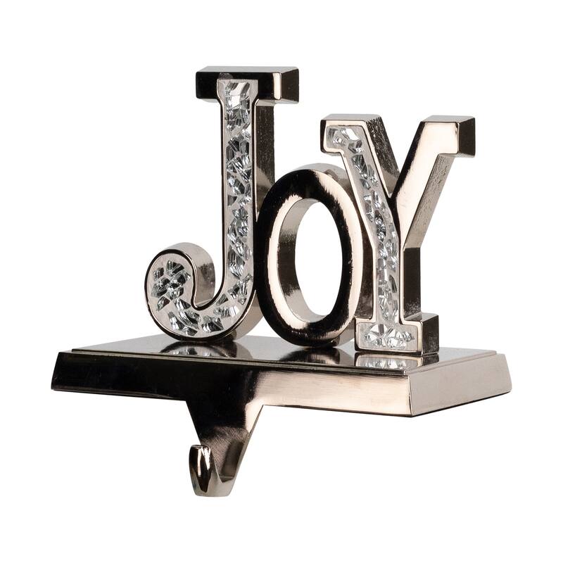 Joy Christmas Stocking Holder - 4.75"