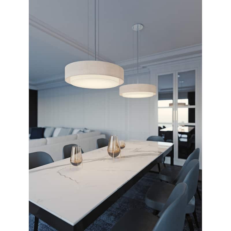 AFX SAP2332LAJUD-JT Sanibel 24" Wide Suspension Pendant