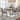 Liberty Furniture Edison 5 Piece Faux Marble Dining Set - Brownstone