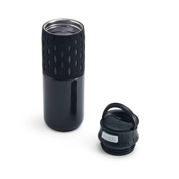 Shop Built Ny Double Wall Stainless Steel Travel Coffee Mug 16 Oz Pack Of 2 Black Overstock 28117482