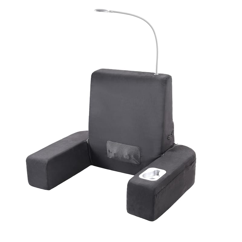 Carepeutic Backrest Bed Lounger with Heated Shiatsu Massage