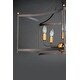 preview thumbnail 3 of 2, Wellington 5-light 30" Wide Steel Pendant - oil rubbed bronze / antique brass