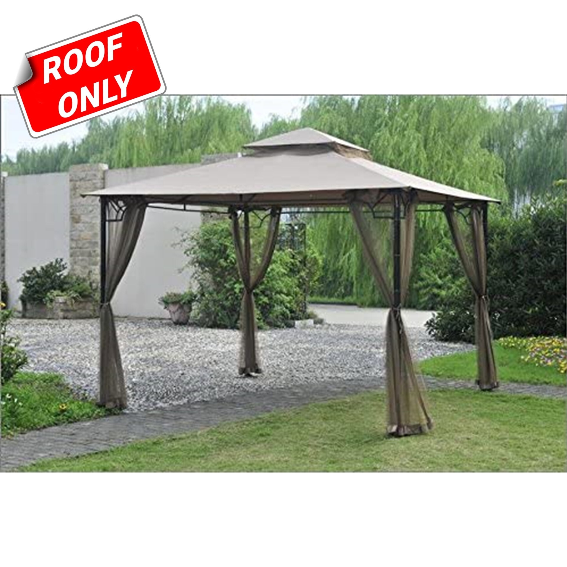 Sunjoy Replacement Canopy Set For L Gz136pst F 10 X10 Claremont Gazebo As Is Item Overstock 32040695