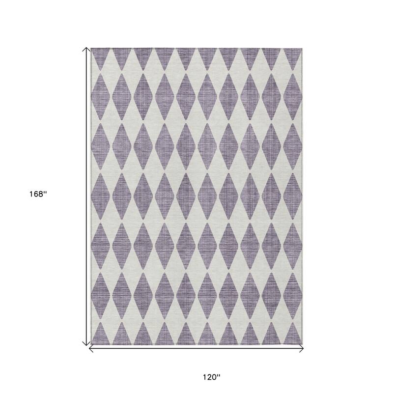 HomeRoots Geometric Transitional Rectangle Outdoor Rug