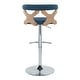 preview thumbnail 130 of 141, Carson Carrington Viby Adjustable Bar Stool with Rounded T Footrest (Set of 2)