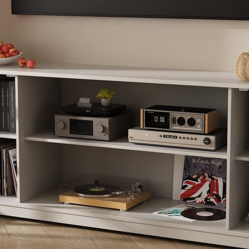Home Modern Entertainment Center Large Tv Stand Console Table Modular