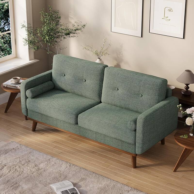 65" Modern Loveseat Sofa, Couches for Living Room, Bedroom, Office