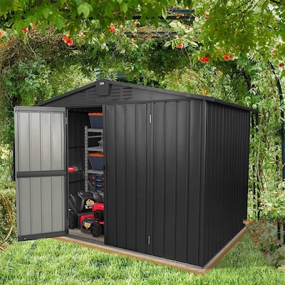 Outdoor Storage Shed 8.2'x 6.2' - 8.2' X 6.2'