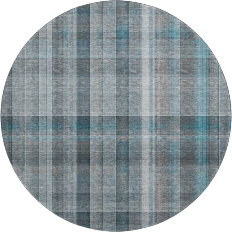 Premium Washable Super Soft Plaid Mayfield Rug