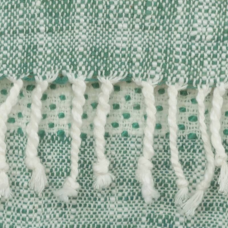 Rizzy Home Color Block with Stripes Woven Throw