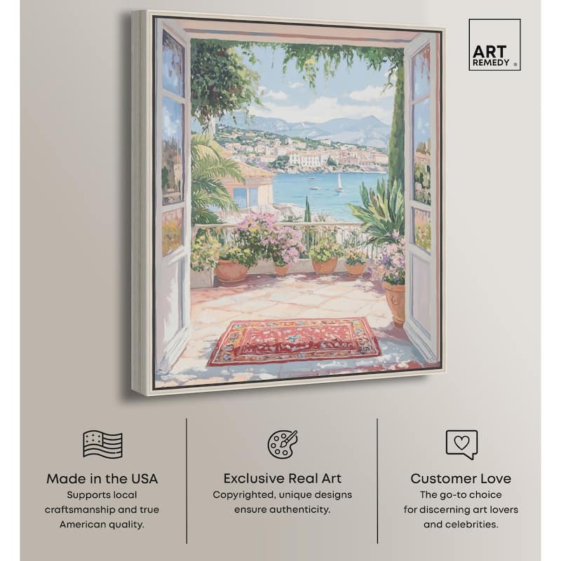 Room with a View Canvas by Art Remedy
