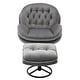 preview thumbnail 77 of 99, Accent chair TV Chair Living room Chair with Ottoman