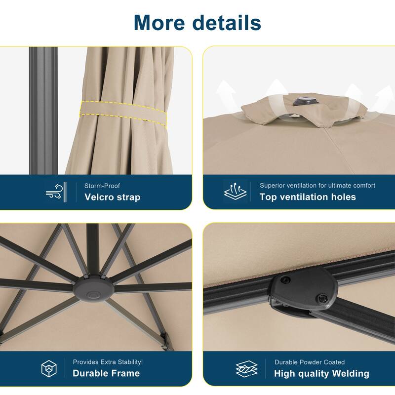 Outdoor 10FT Patio umbrella for Garden