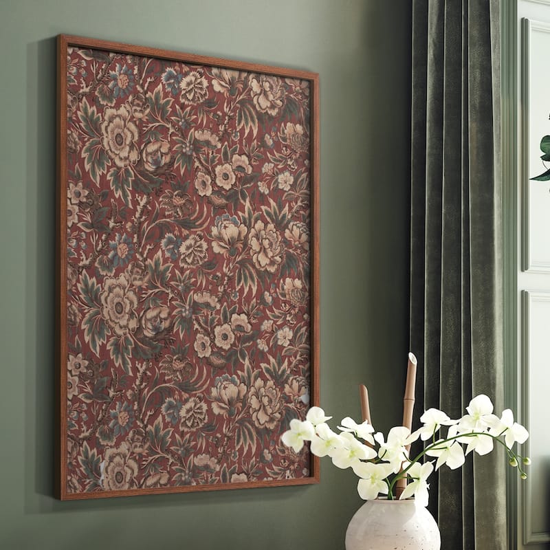 Vintage Abstract Print LXXVI -Framed Print