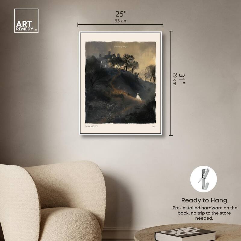 Wuthering Heights Canvas by Art Remedy