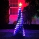 preview thumbnail 2 of 3, Fraser Hill Farm 4-Ft Indoor/Outdoor Prelit Pop Up Tree with Multicolor Fairy Lights and Star Topper