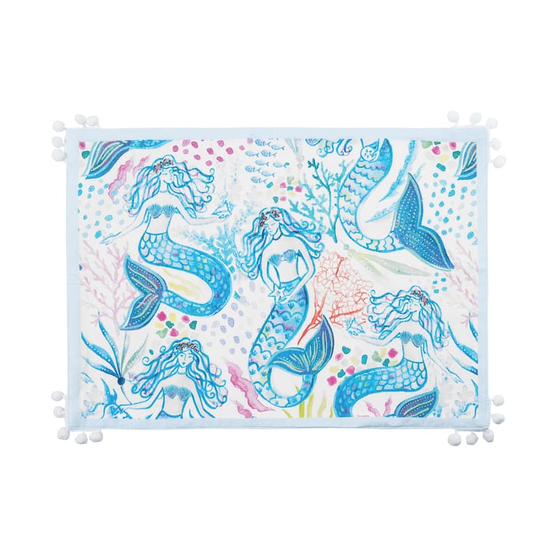 Mermaid Garden Placemat Set of 6 - Set of 6