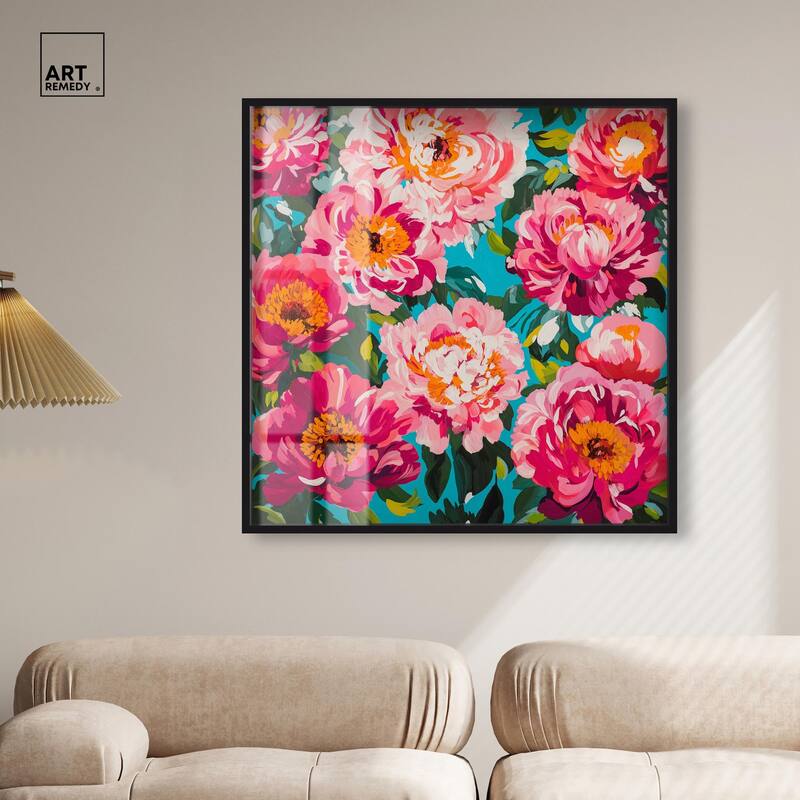 Maximalist Bloom Shadowbox by Art Remedy