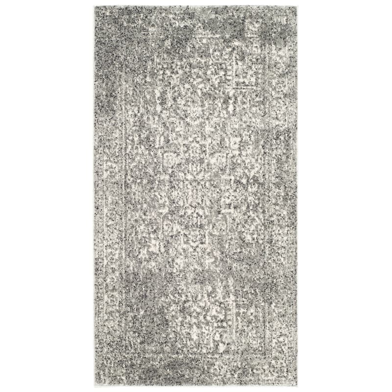 SAFAVIEH Evoke Quinn Vintage Distressed Rug - 2'2" x 4' - Grey/Ivory - Rectangle