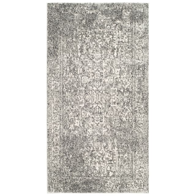 SAFAVIEH Evoke Quinn Vintage Distressed Rug - 2'2" x 4' - Grey/Ivory