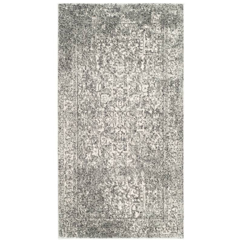 SAFAVIEH Evoke Quinn Vintage Distressed Rug - 2'2" x 4' - Grey/Ivory