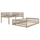 preview thumbnail 12 of 15, Full XL over Queen Bunk Bed with Ladder and Guardrails