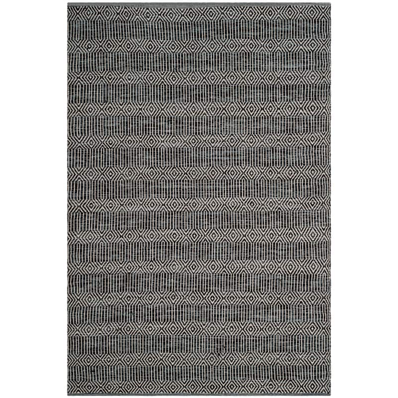 SAFAVIEH Handmade Flatweave Montauk Wilkes Casual Cotton Rug