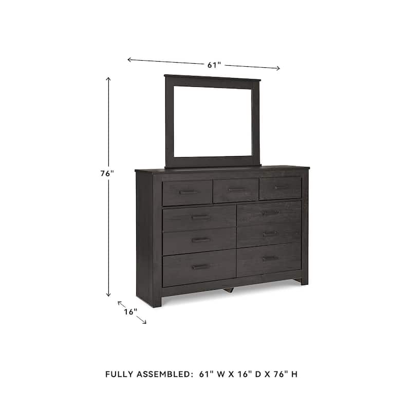 Signature Design by Ashley Brinxton Urban Charcoal Dresser
