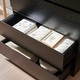 preview thumbnail 5 of 8, 4-Drawer Vanity Desk, Handleless Design, Suitable for Bedroom and Living Room