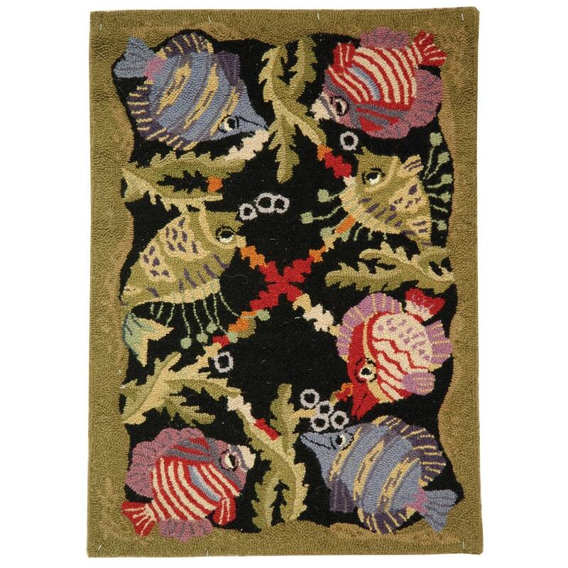 SAFAVIEH Handmade Chelsea Dorlies French Country Wool Rug