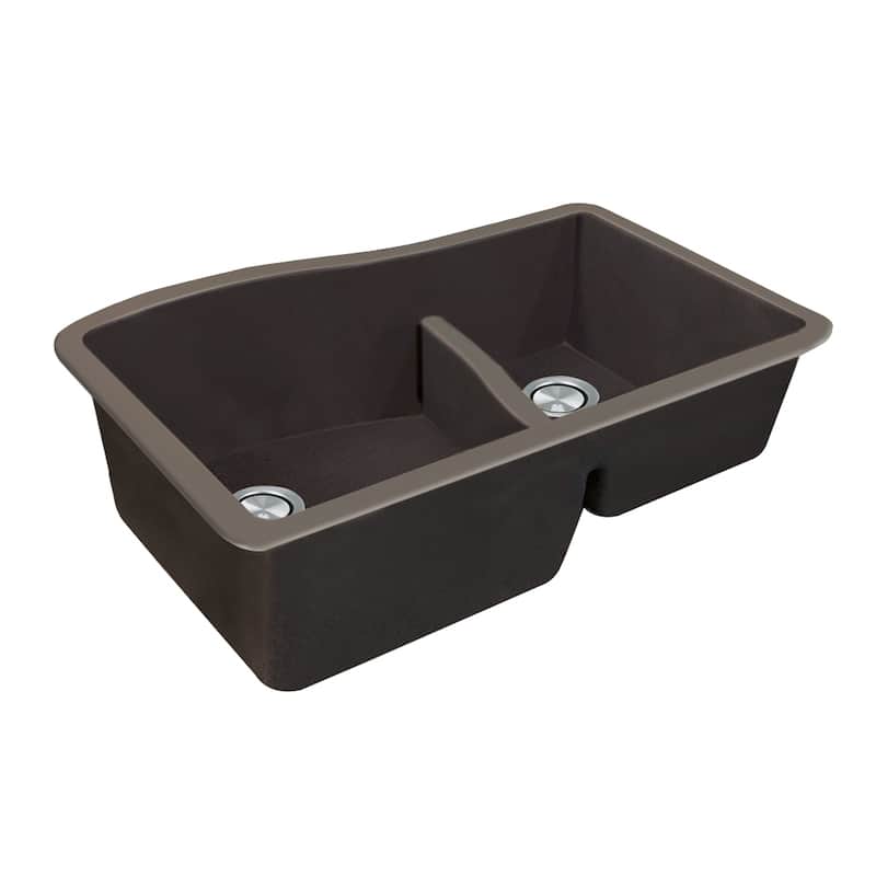 Transolid Aversa SilQ Granite 32-inch Undermount Kitchen Sink