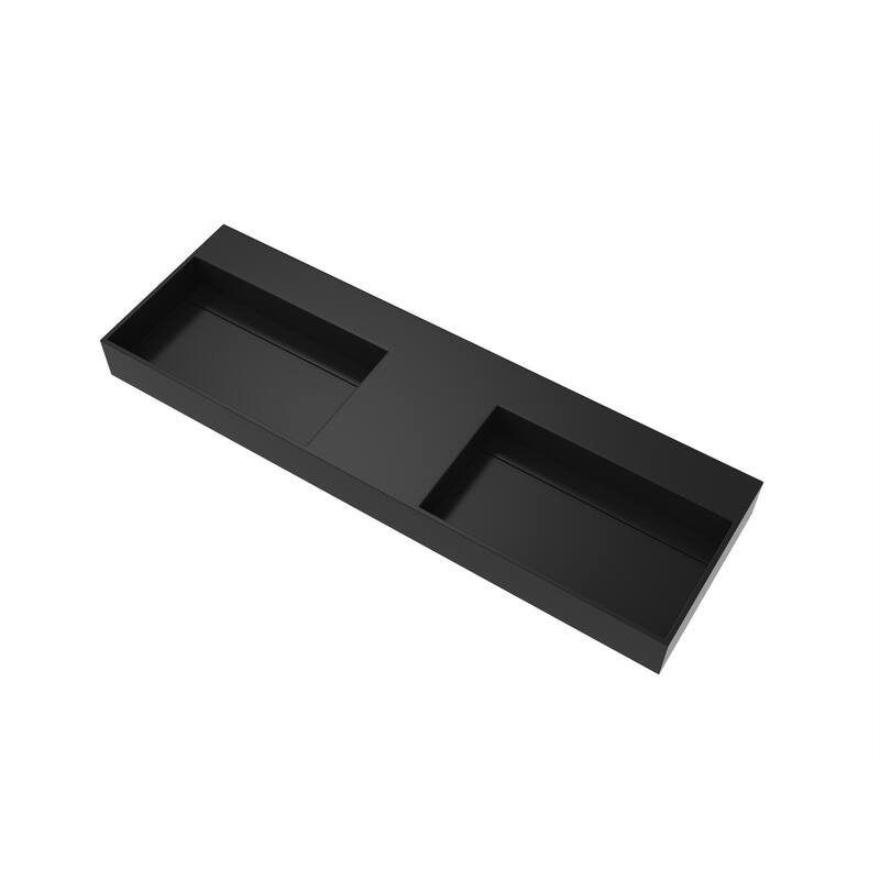 Juniper Stone Solid Surface Wall-mounted Vessel Sink