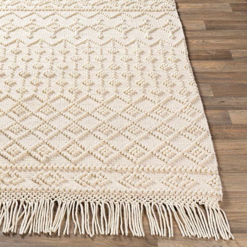 Livabliss Capetian Handmade Modern Farmhouse Wool Area Rug