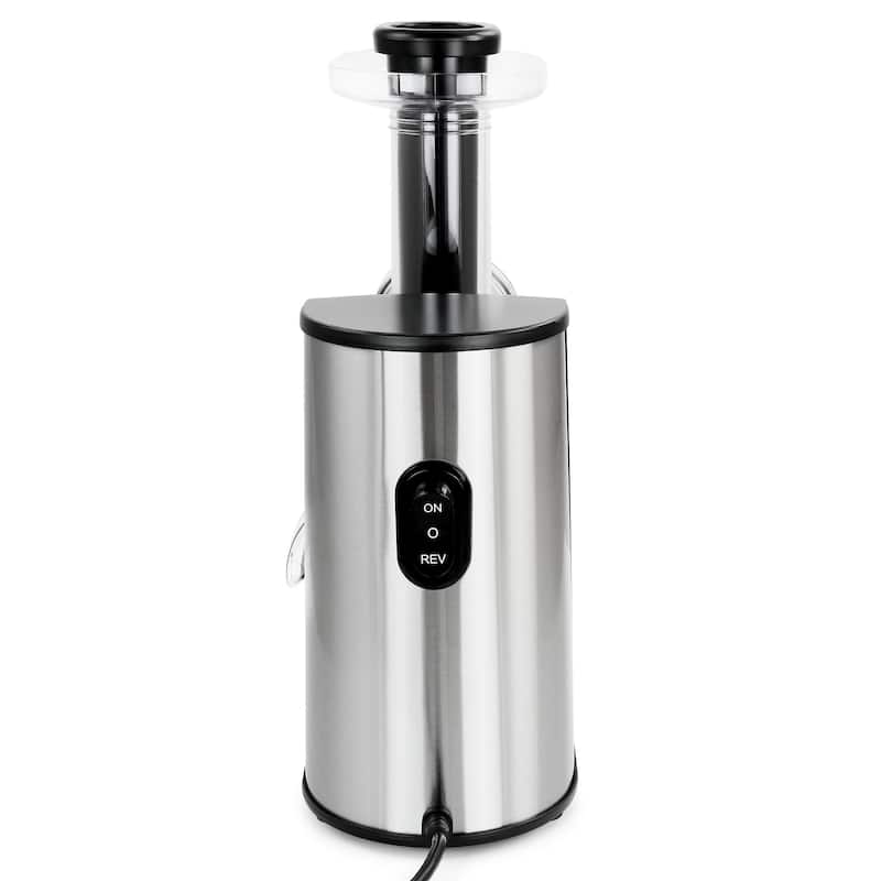 MegaChef Masticating Slow Juicer Extractor with Reverse Function, Cold