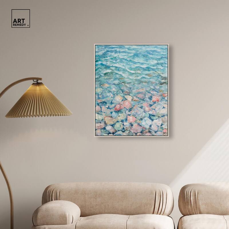 Turquoise Dream Canvas by Art Remedy