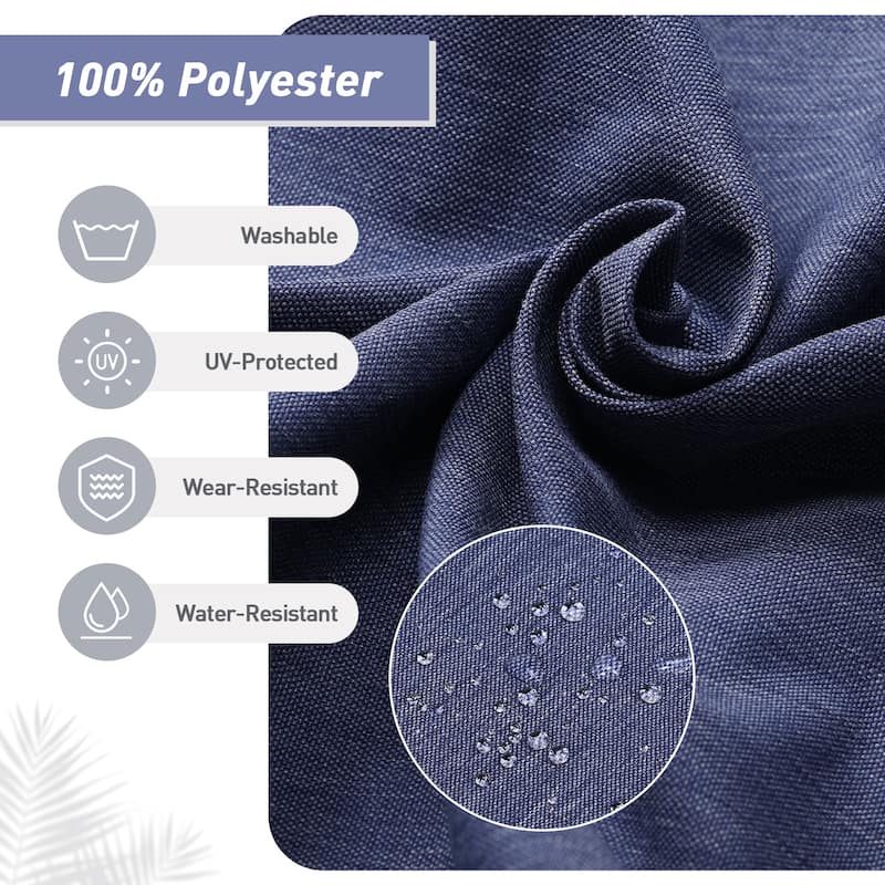 Aoodor 4.1" Outdoor Seat / Back Cushion