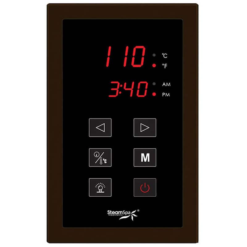 SteamSpa Oasis 10.5 KW QuickStart Acu-Steam Bath Generator Package