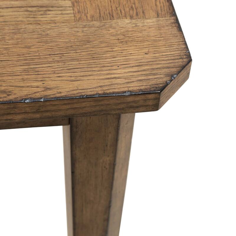 Liberty Furniture Carolina Park Rectangular Leg Table for Dining Room - Width 42" x Depth 98" x Height 30"