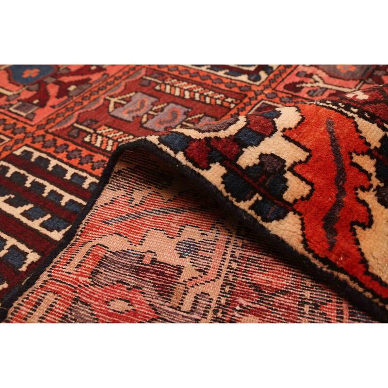 ECARPETGALLERY Hand-knotted Kayseri Vintage Red Wool Rug - 4'11 x 9'7