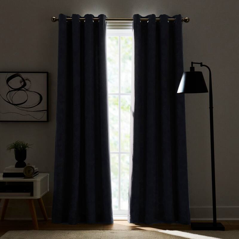 Tommy Hilfiger Kingston Grommet Curtain Panel Pair