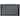 Black Rubber Outdoor Braided Door Mat - 47 x 18