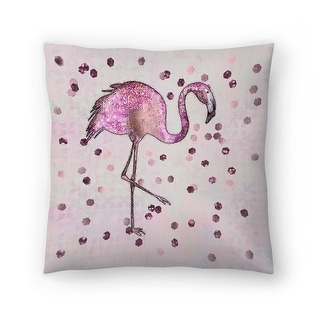 Glamorous Flamingo - Decorative Throw Pillow