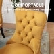 preview thumbnail 51 of 69, Solid Wood Velvet Upholstered Dining Chair Set of 6