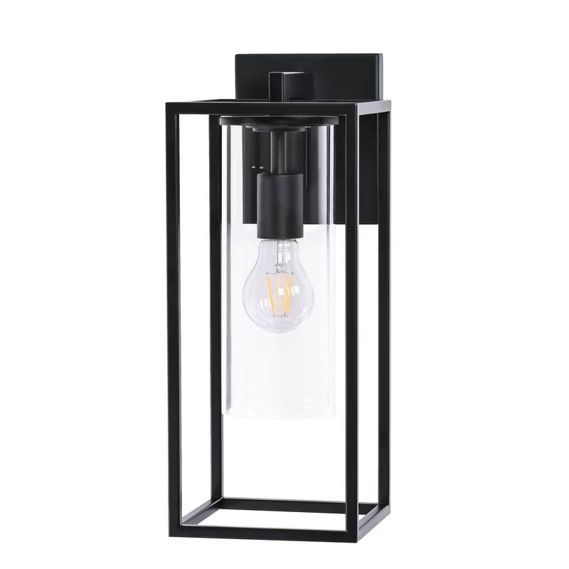 Outdoor Wall Light Lantern Sconce with Glass