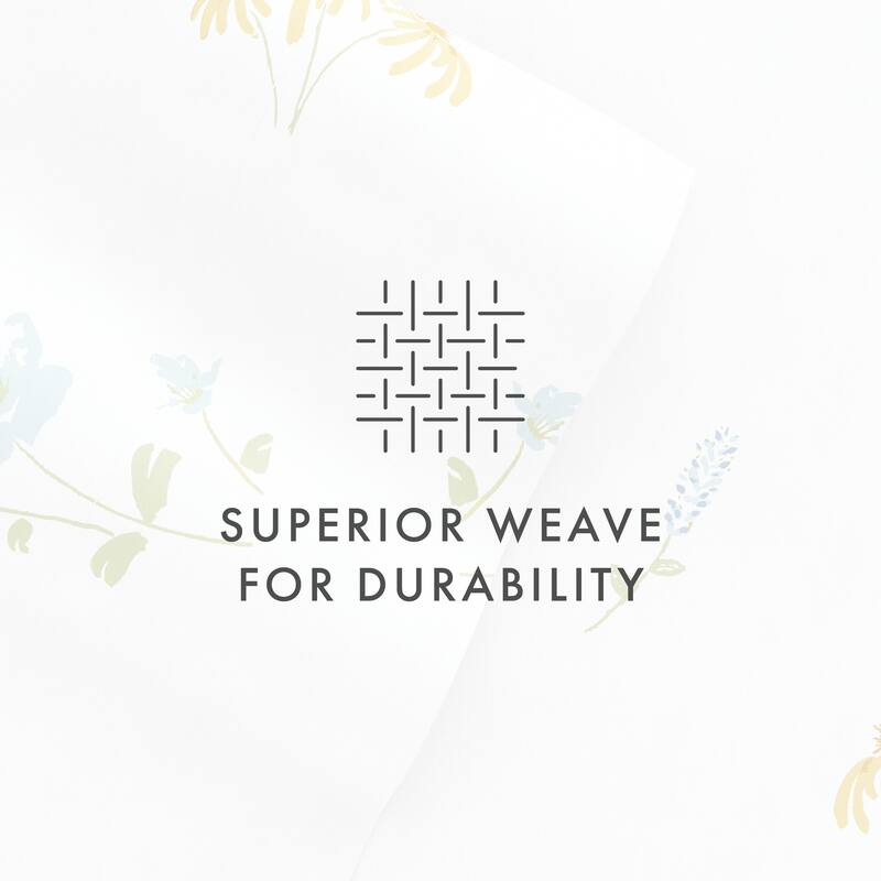 Becky Cameron Bluebirds Pattern 4 Piece Deep Pocket Bed Sheets Set