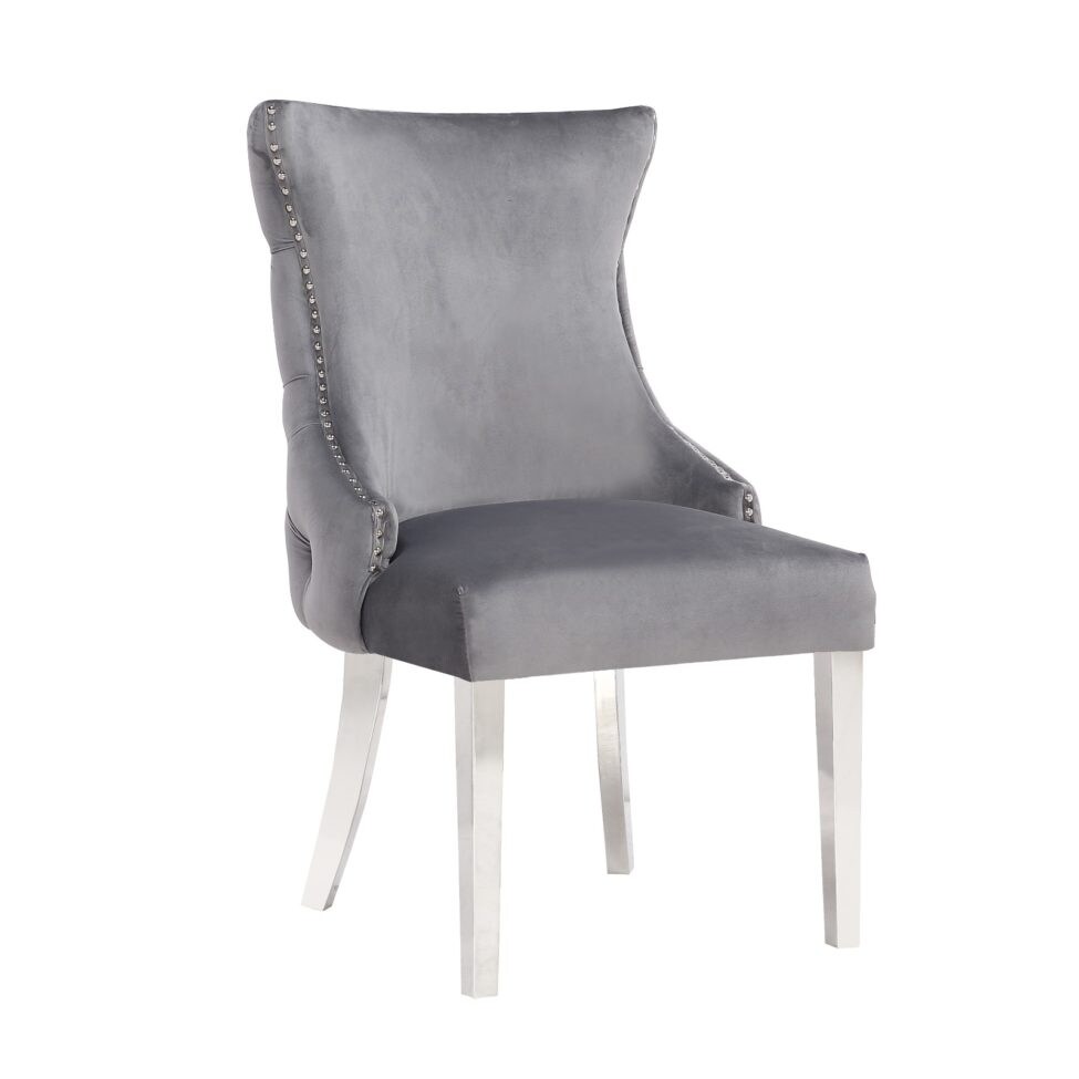 Stonefort tufted velvet chair store