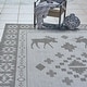 preview thumbnail 5 of 7, Gertmenian Paseo Yoder Grey Rustic Tribal Moose Indoor/ Outdoor Area Rug