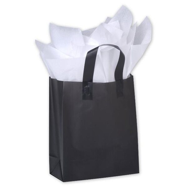 Bags Bows By Deluxe Black Frosted High Density Pers Bags Bows By Deluxe Black Frosted High Density Pers