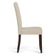 preview thumbnail 72 of 111, WYNDENHALL Normandy Transitional Parson Dining Chair (Set of 2) - 18.1"w x 18.5" d x 39.4" h
