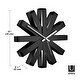 preview thumbnail 12 of 21, Umbra RIBBON Wall Clock